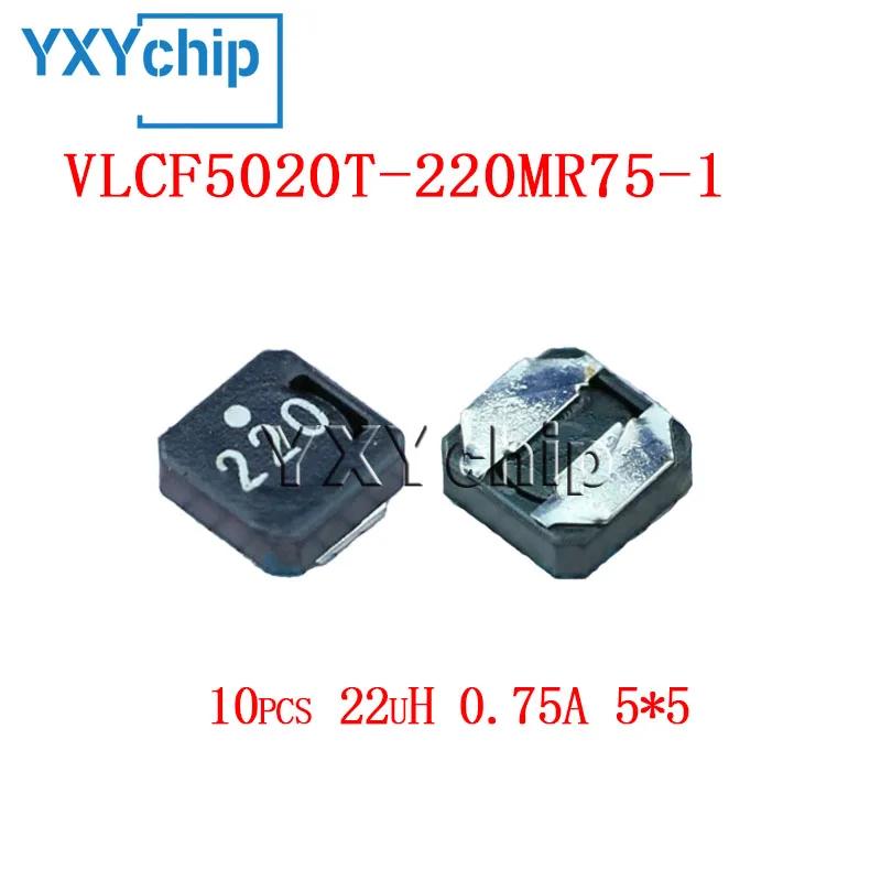 ׳ƽ ǵ Ÿ Ŀ δ VLCF5020T-220MR75-1, 22UH, 0.75A, 5x5 SMD, 5x5mm, , ǰ, 10 